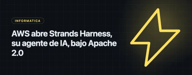 Strands Harness, el agente de IA de AWS: icono de un rayo